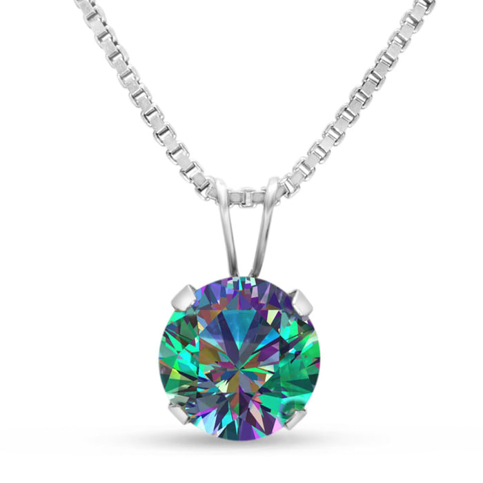 Fire online topaz necklace