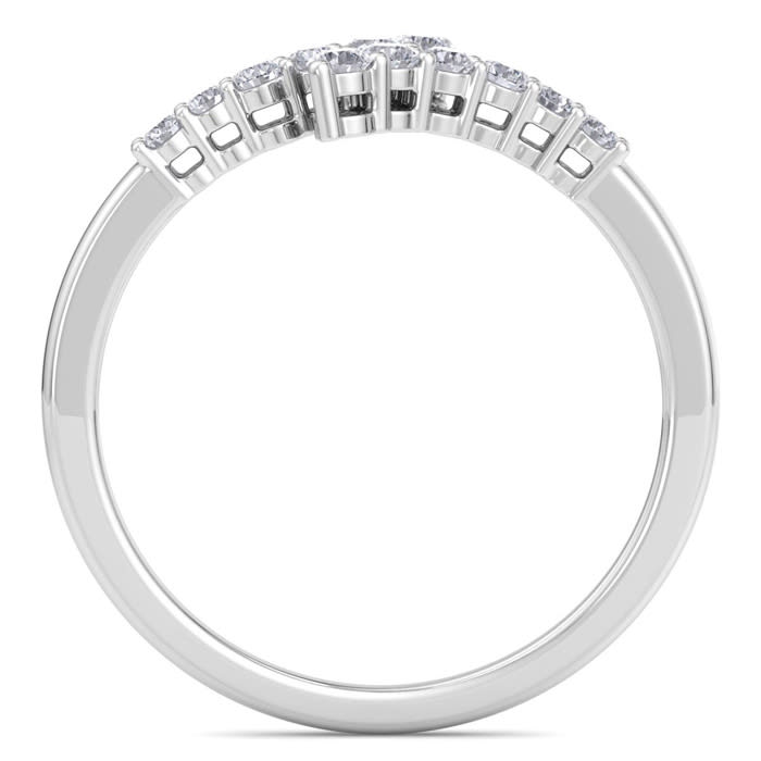 Stunning 1/4ct Journey Diamond Band in 1.4 Karat Gold™