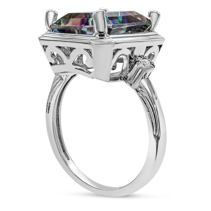5 carat shop topaz ring