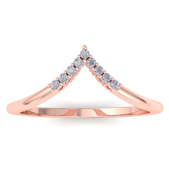 Thumb Rings For Women 1 10 Carat Diamond Thumb Ring In 14 Karat