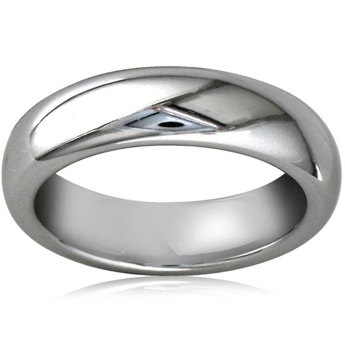 Thumb Rings 5mm Comfort Fit Titanium Thumb Ring In Sizes 4 to 13