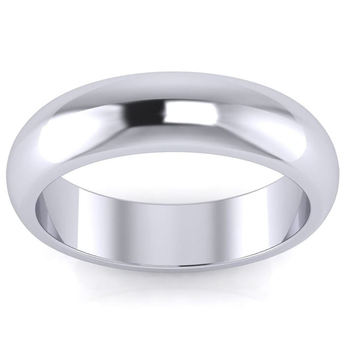 SuperJeweler Is #1 For Thumb Rings. Popular 14K White Gold 5MM Unisex Thumb Ring In Sizes 6 to 13