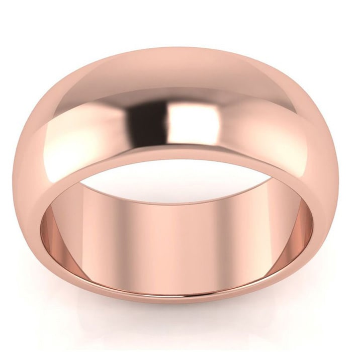 Rose gold thumb rings top