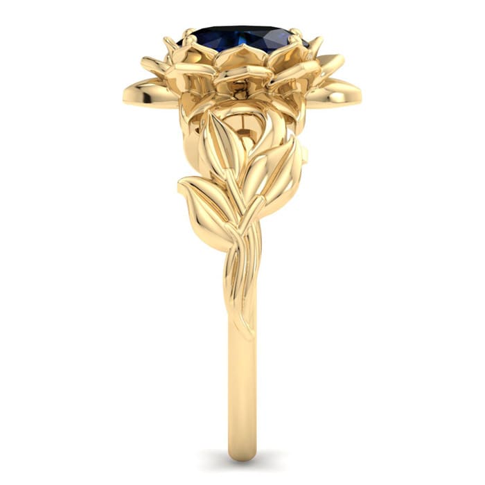 Sapphire Ring: 1 Carat Sapphire Ring