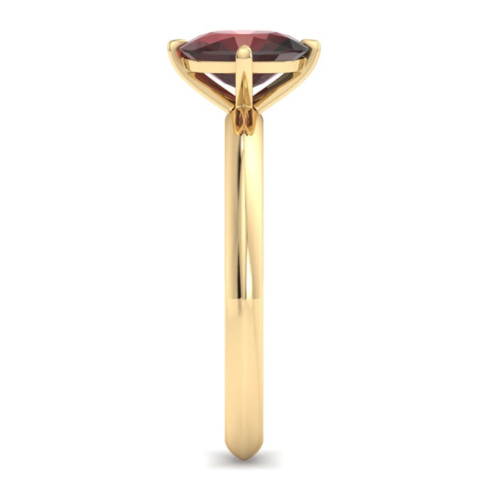 Garnet Ring: 1 Carat Garnet Ring