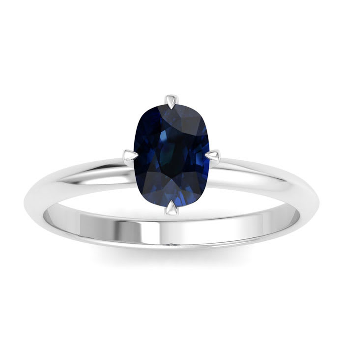 Sapphire Ring: 1 Carat Sapphire Ring