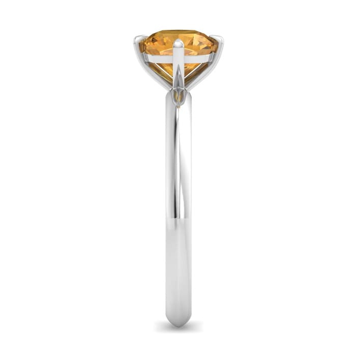 Citrine Ring: 1 Carat Citrine Ring