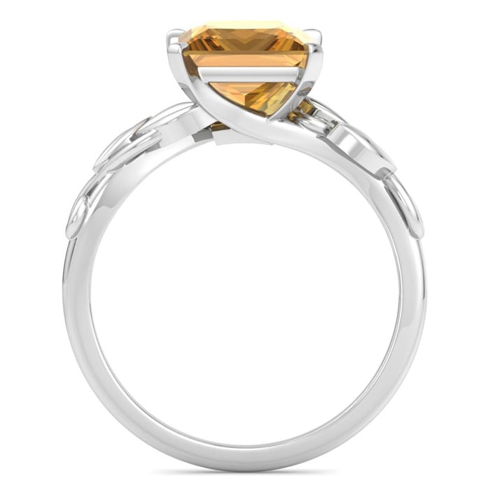 Citrine Ring: 1 1/2 Carat Citrine Ring