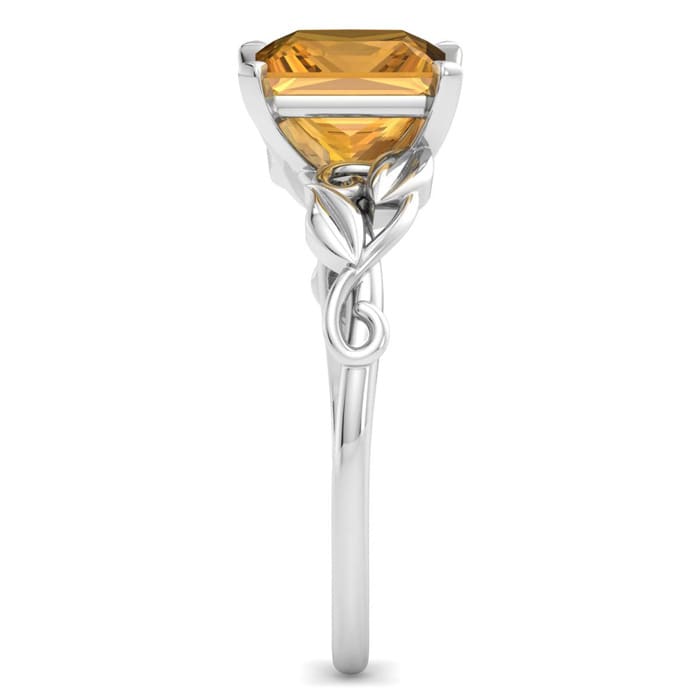 Citrine Ring: 1 1/2 Carat Citrine Ring