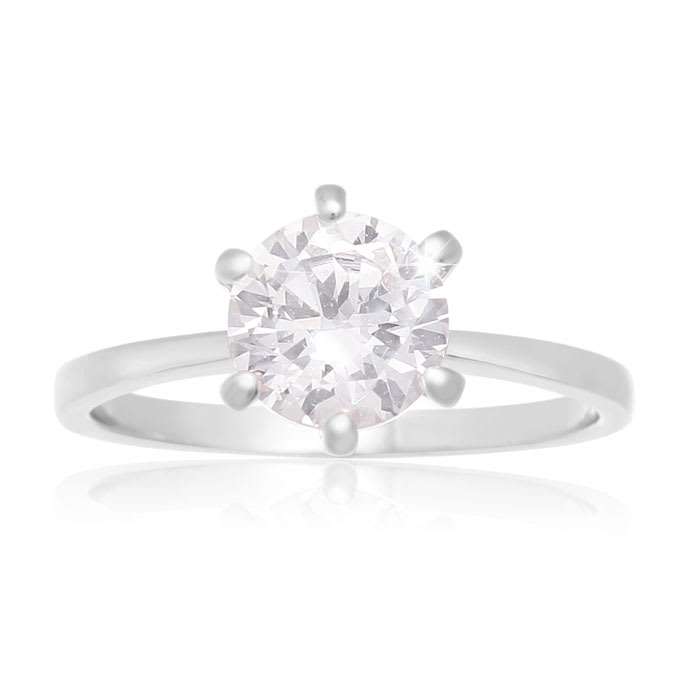 Fine Quality 3ct Lab Grown Diamond Solitaire in Platinum
