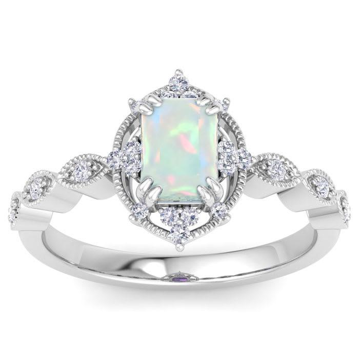 1 carat opal ring sale