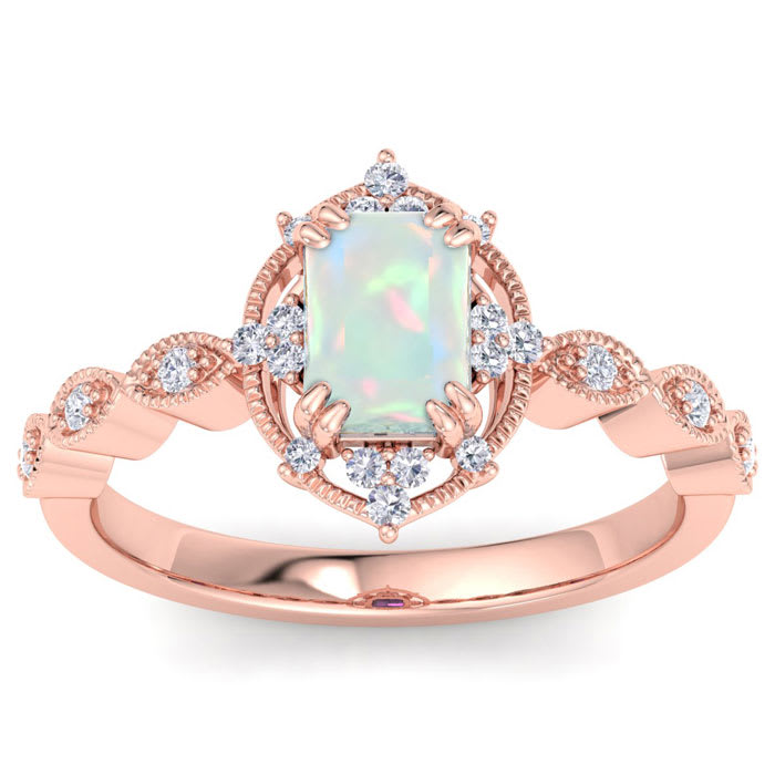 1 carat opal ring sale