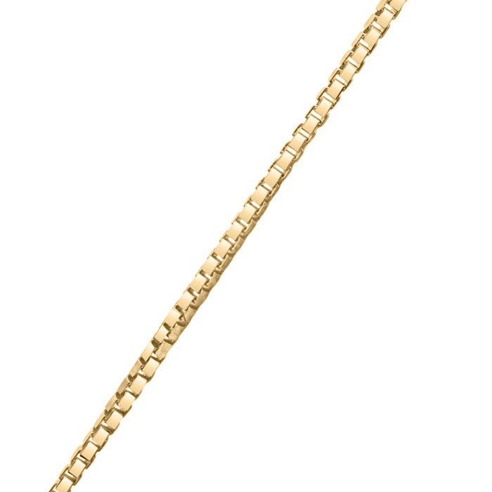 1 Carat Pear Shape Lab Grown Diamond Solitaire Necklace In 14K Yellow Gold