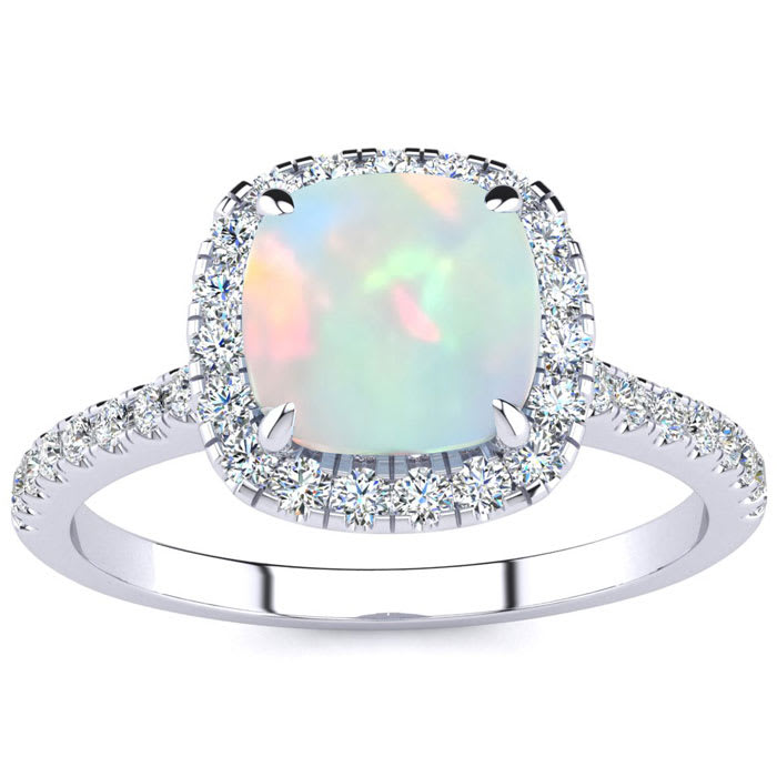 Opal Ring Opal Engagement Ring