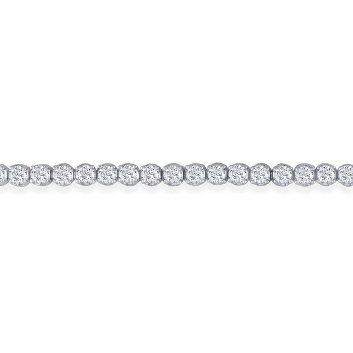3 Carat Diamond Tennis Bracelet In 14 Karat White Gold