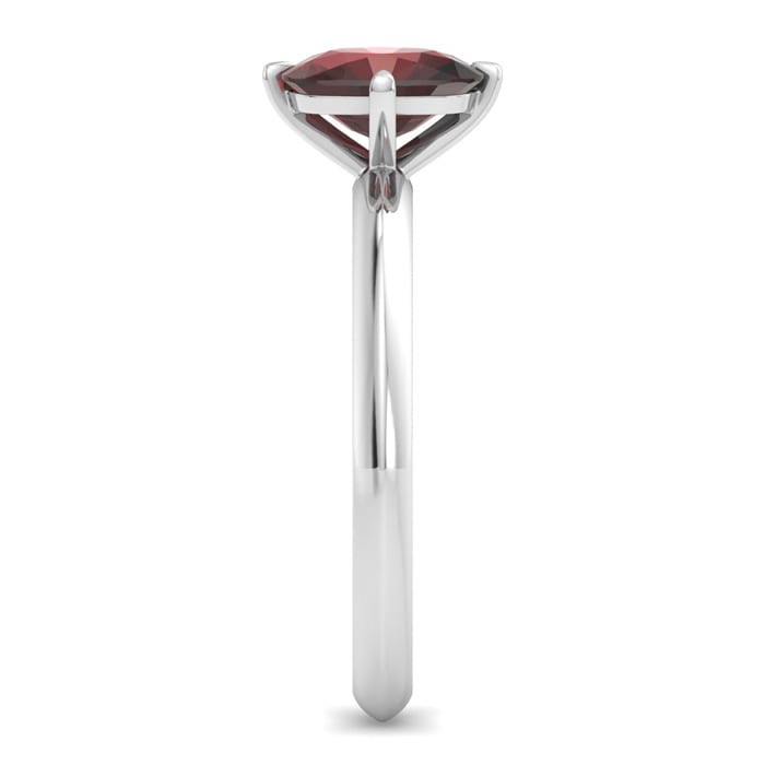 Garnet Ring: 1 Carat Garnet Ring