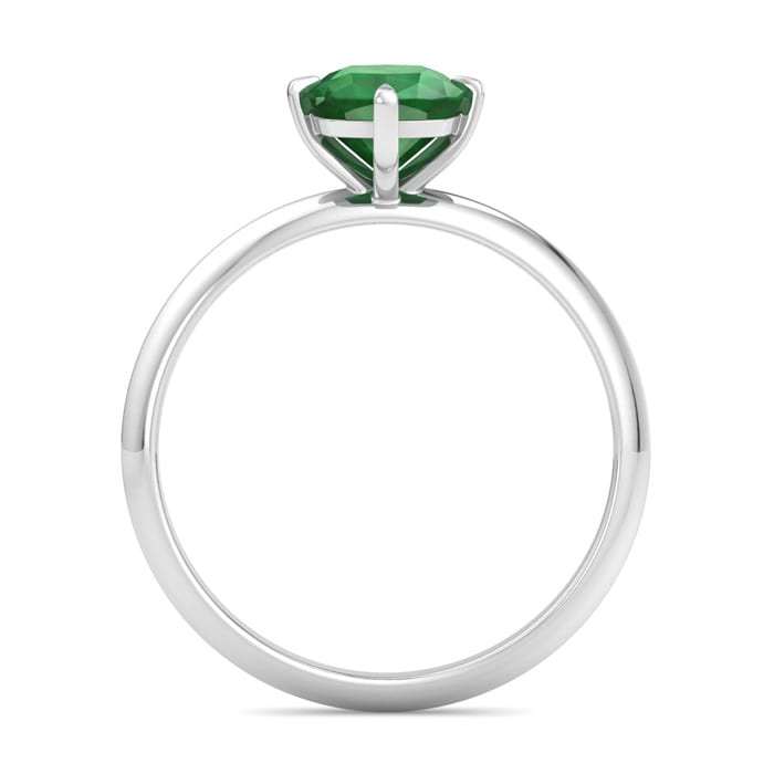 Emerald Ring: 1 Carat Emerald Ring