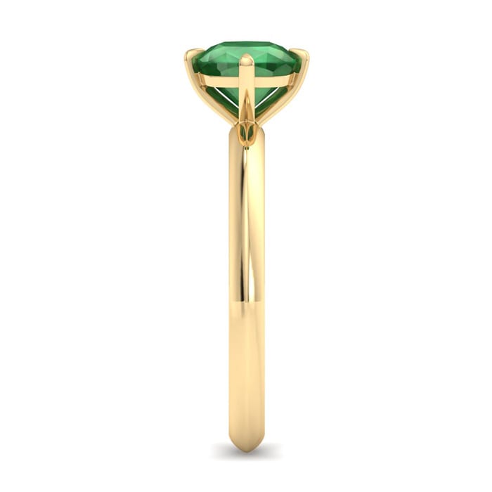 Emerald Ring: 1 Carat Emerald Ring
