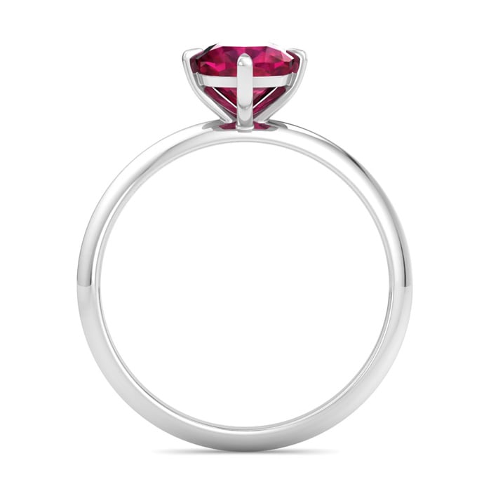 Ruby Ring: 1 Carat Ruby Ring