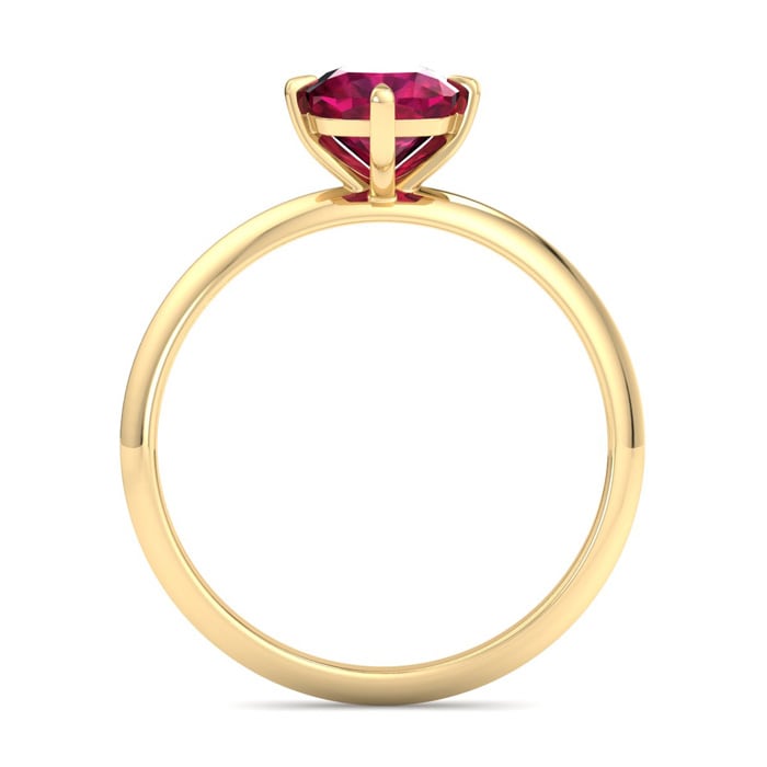 Ruby Ring: 1 Carat Ruby Ring