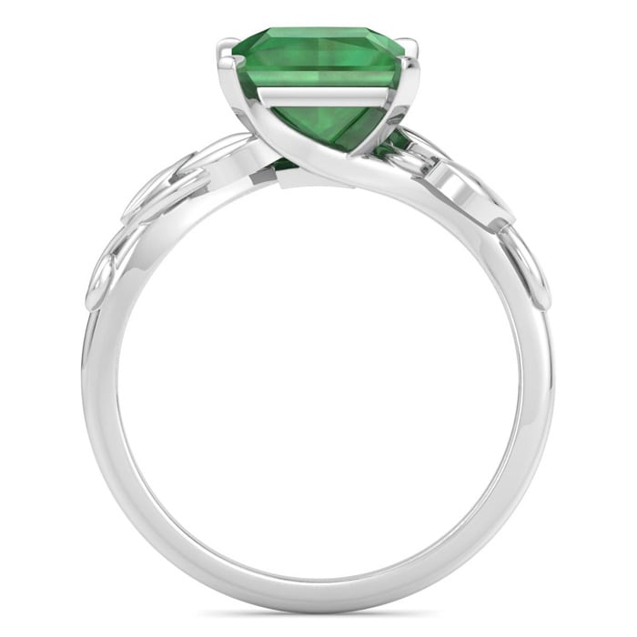 Emerald Ring: 1 1/2 Carat Emerald Ring