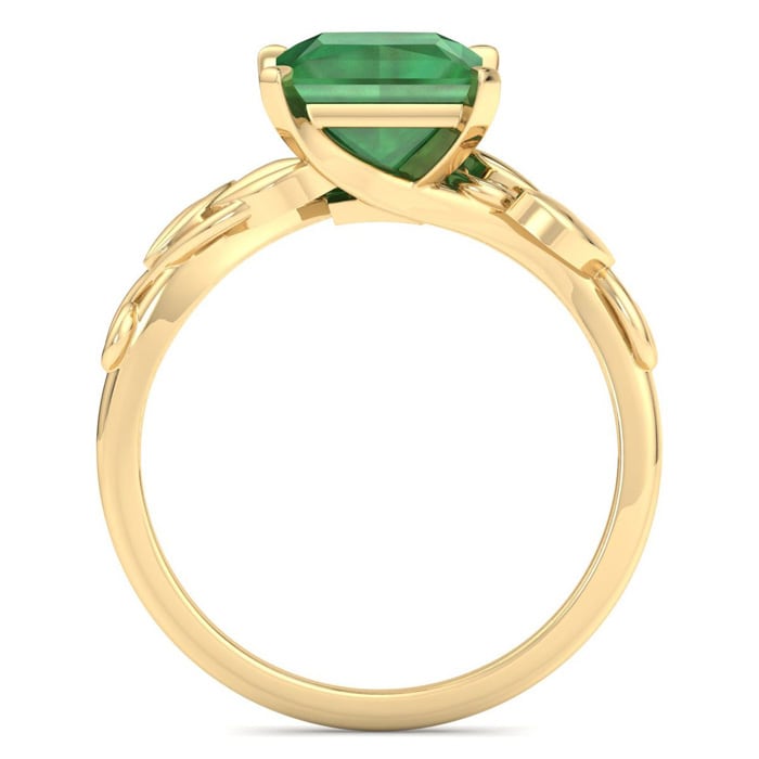 Emerald Ring: 1 1/2 Carat Emerald Ring