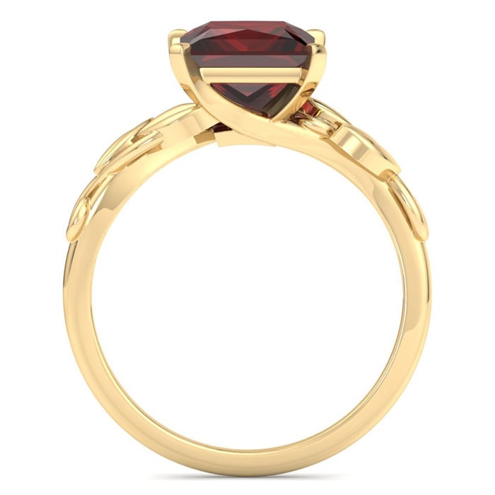 Garnet Ring: 1 1/2 Carat Garnet Ring