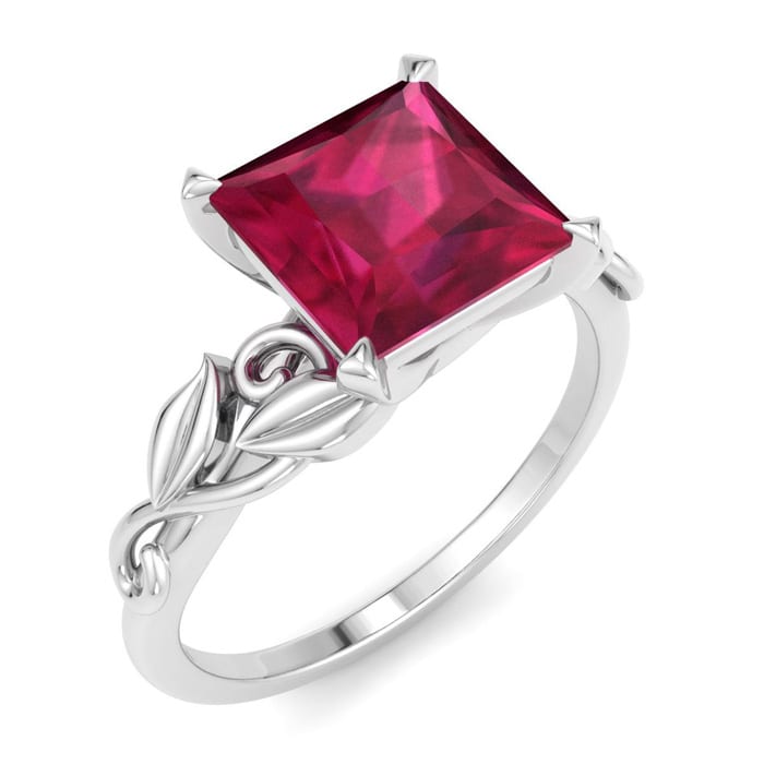 Ruby Ring: 1 1/2 Carat Ruby Ring