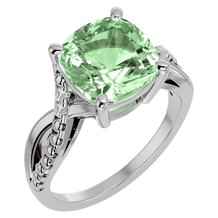 Green amethyst ring kay jewelers hot sale