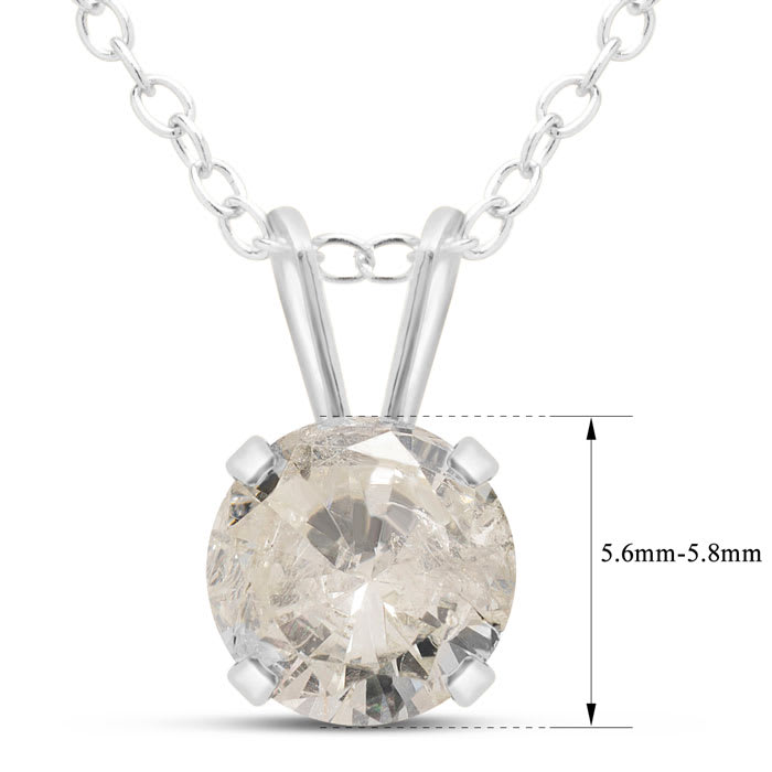 Estate Jewelry 0.71 Carat Loose Round Natural Diamond, Chipped Diamond