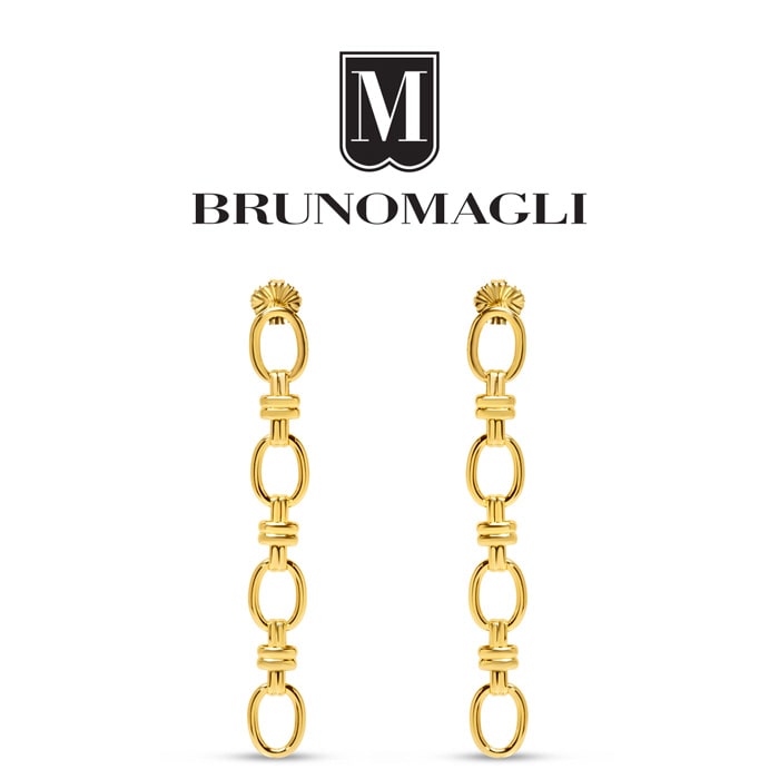 Bruno Magli Francesca Gold Drop Earrings