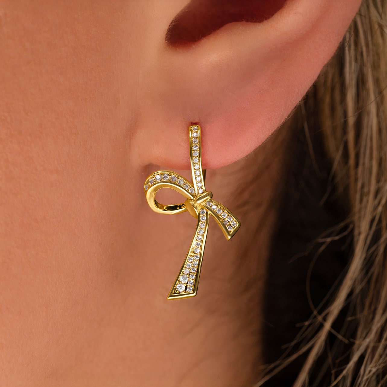 Bruno Magli Aurora Gold Drop Earrings