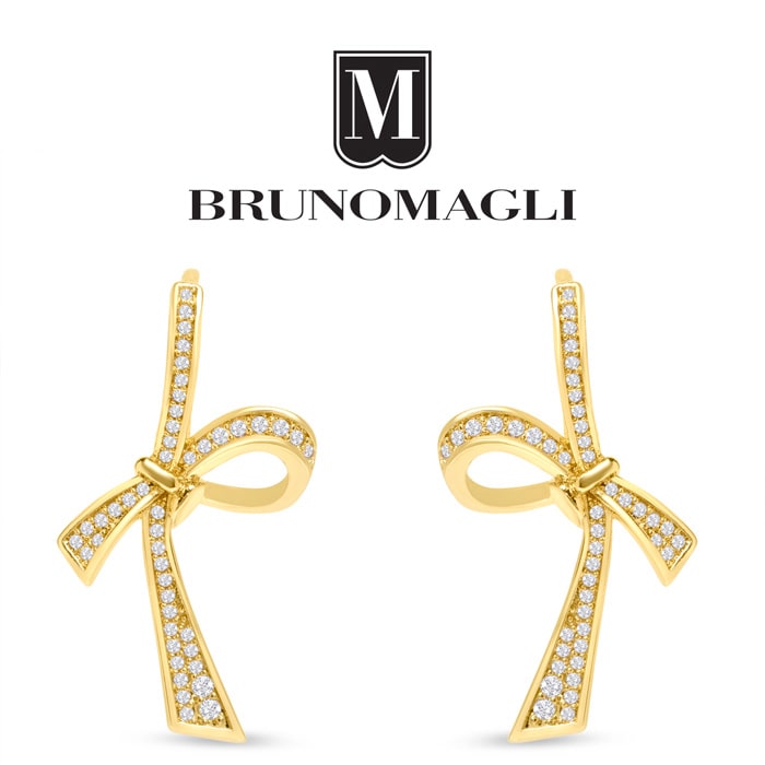 Bruno Magli Aurora Gold Drop Earrings
