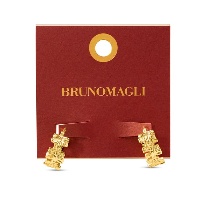 Bruno Magli Angelica Gold Hoop Earrings