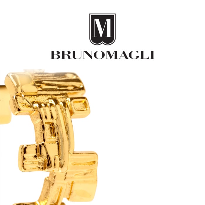 Bruno Magli Angelica Gold Hoop Earrings