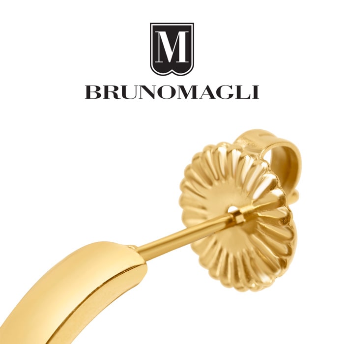 Bruno Magli Martina Gold Hoop Earrings