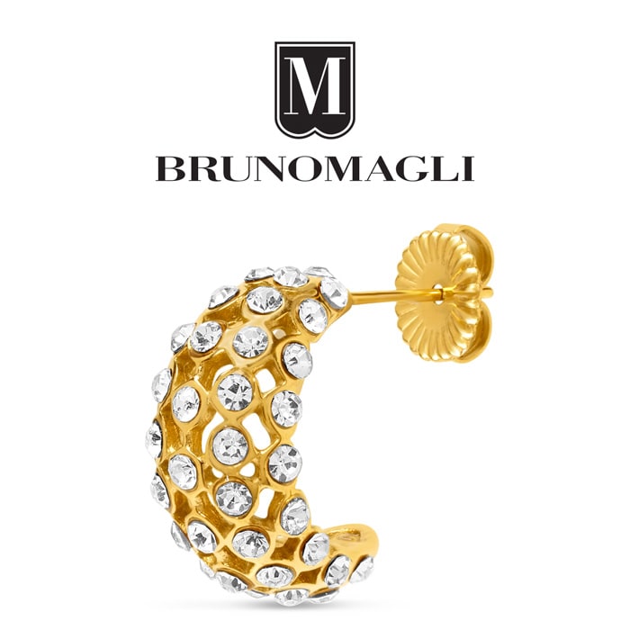 Bruno Magli Constanza Gold Hoop Earrings