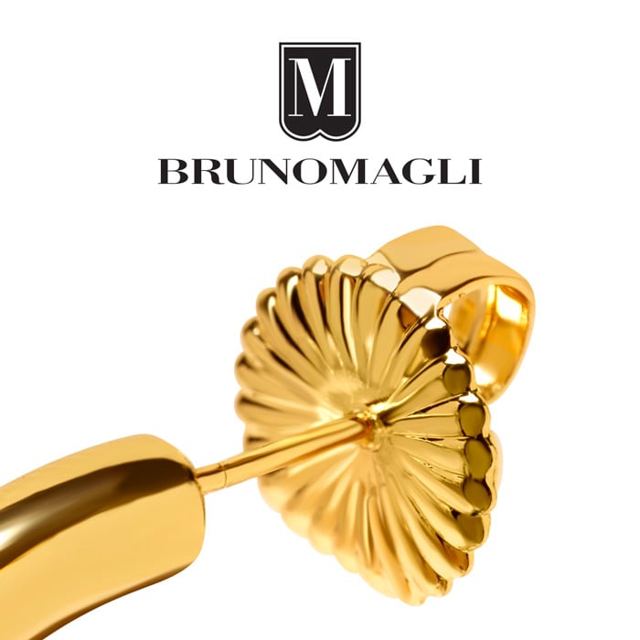 Bruno Magli Romola Gold Hoop Earrings