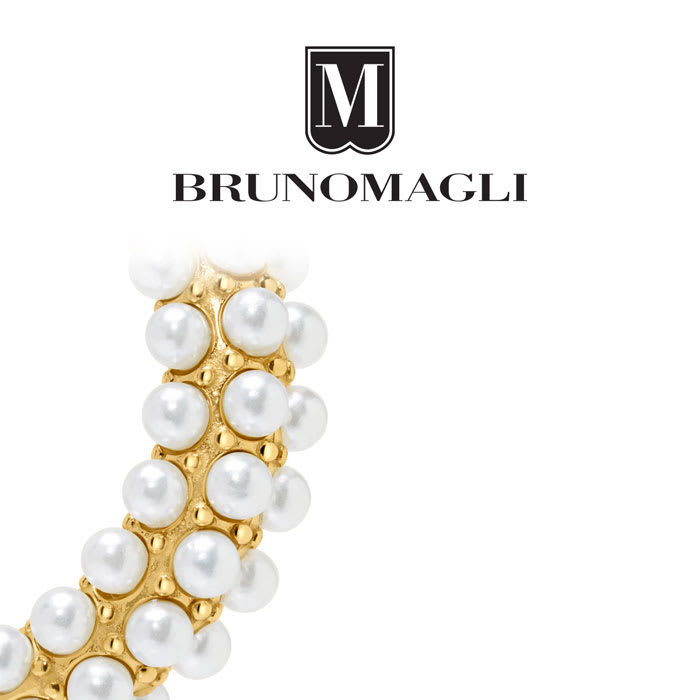 Bruno Magli Carla Gold Hoop Earrings