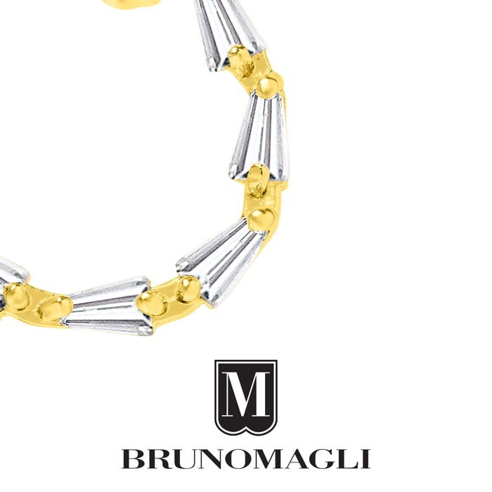 Bruno Magli Stefania Gold Earrings, Diamante