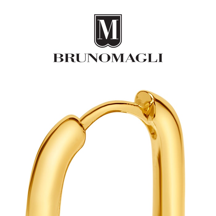 Bruno Magli Daniela Gold Earrings, Smeraldo