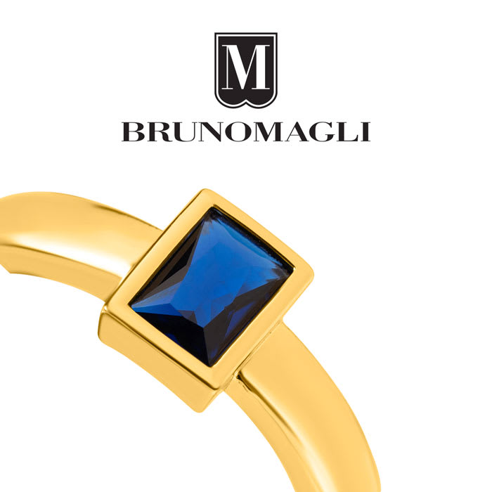 Bruno Magli Felecia Gold Earrings, Zaffiro