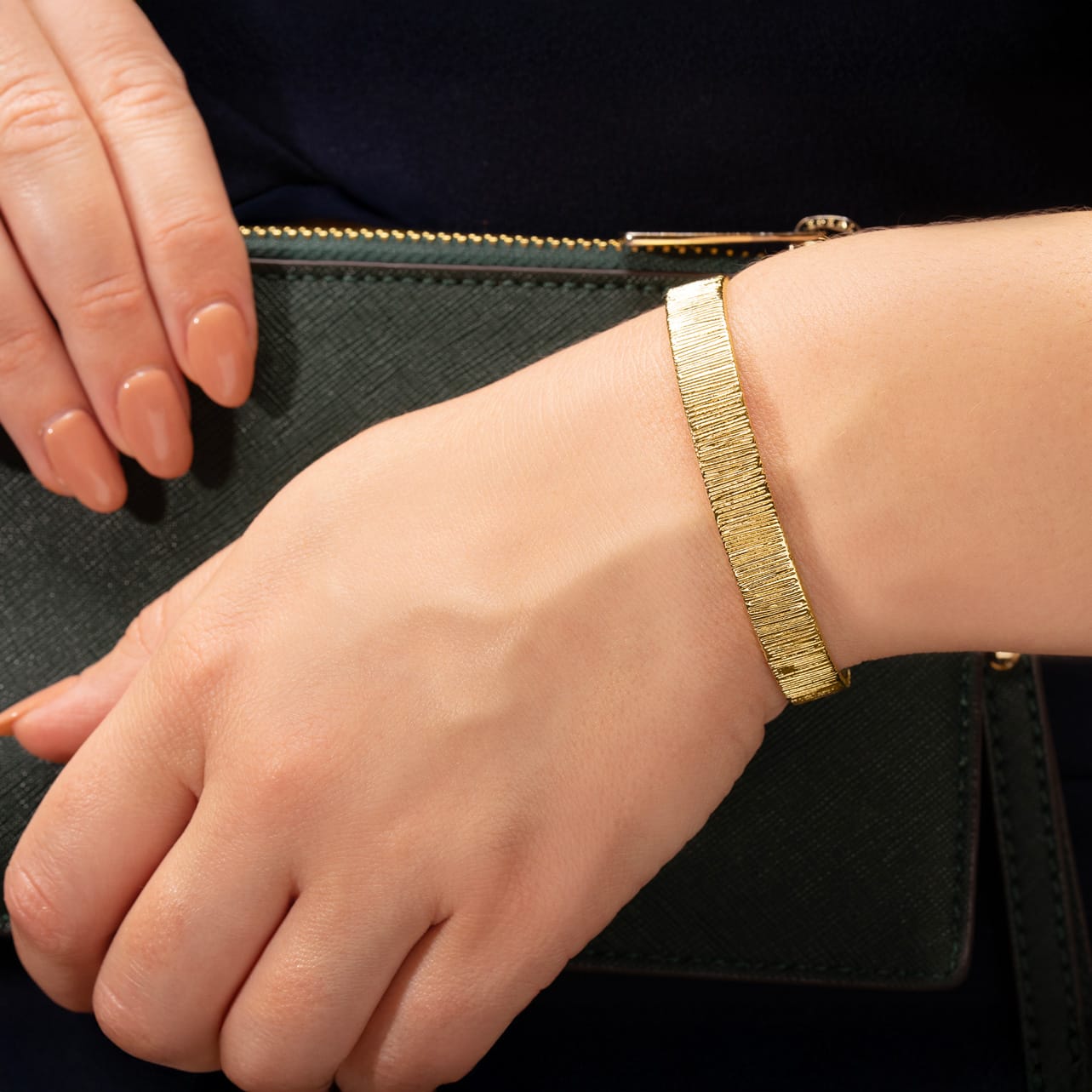 Bruno Magli Antonia Gold Cuff Bracelet