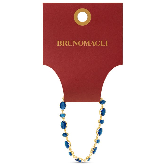 Bruno Magli Michela Gold Bracelet, Zaffiro