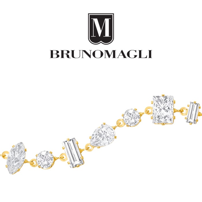 Bruno Magli Renata Gold Bracelet, Diamante