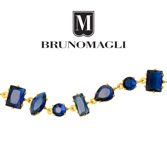 Bruno Magli Renata Gold Bracelet, Zaffiro