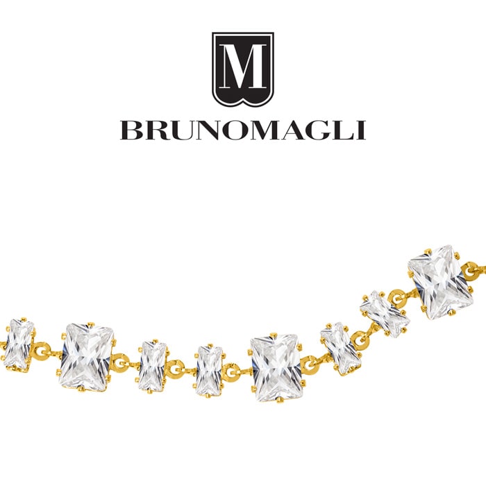 Bruno Magli Pasqualina Gold Bracelet, Diamante