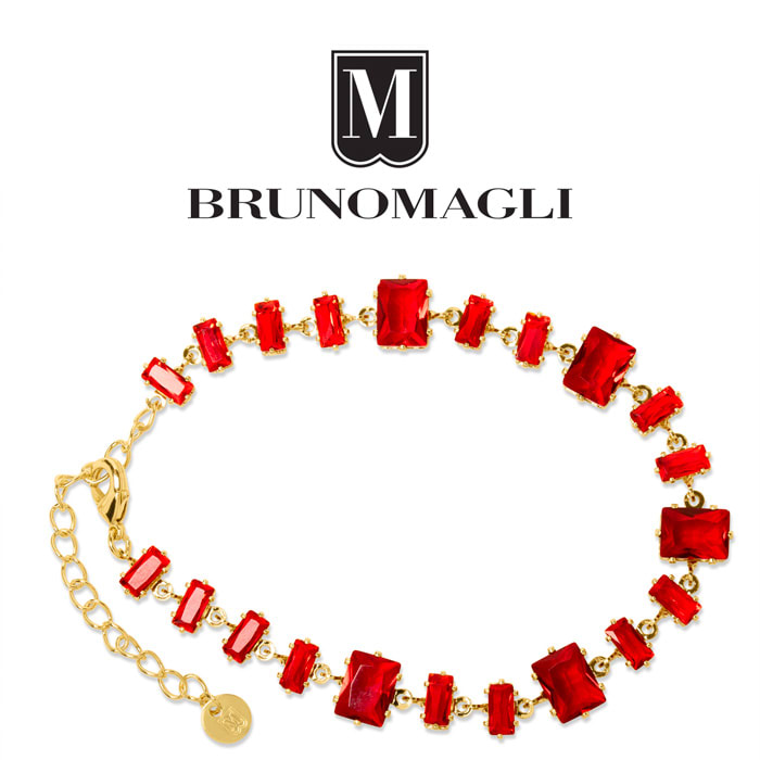 Bruno Magli Pasqualina Gold Bracelet, Rubino