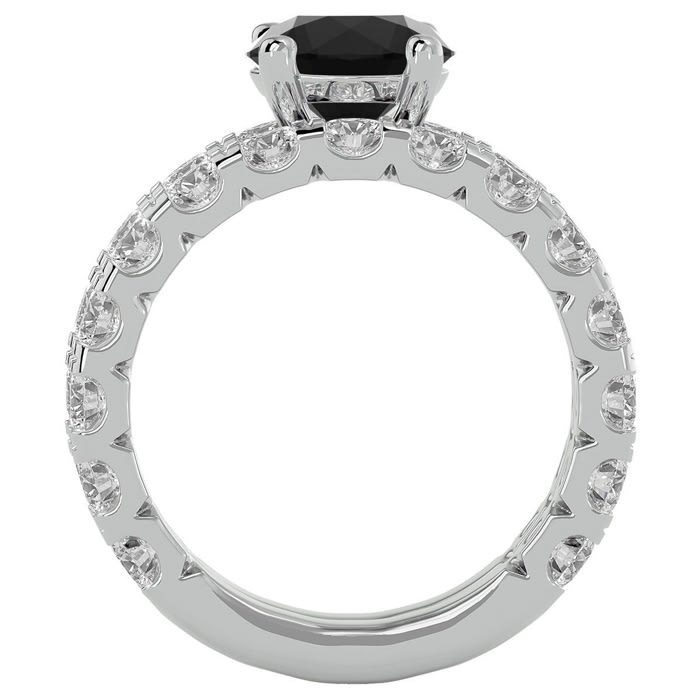 3 Carat Semi Mount Bridal Set In 14K White Gold