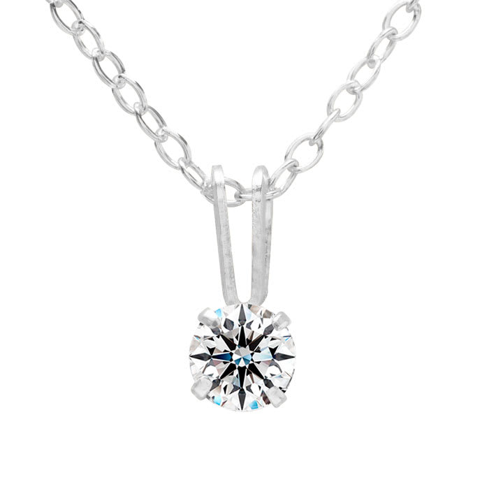 1 Carat Lab-Grown Diamond Earrings & Necklace Set Crafter In Gold